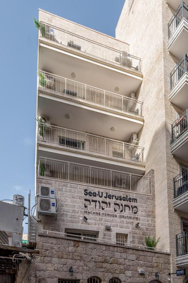 Sea U Jerusalem Mahane Yehuda Apartment Hotel Exterior foto